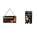 Pikkukuva 3 / 5: IC Riippuva Ovikilpi Halloween-Koriste Koti-Koristeet Tyyppi 1