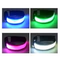 Laddningsbart Reflexband - LED-Armband / Reflexband som lyser rosa Pink Rosa