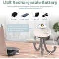 Miniatyrbilde 3 av 5: IC Barnevogn Vifte, Bærbar Bladfri Vifte, USB Oppladbar
