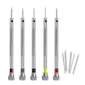 Miniatyrbillede 3 af 5: IC 5st Mini med slitsade bitar för watch Skruvmejsel Rep 5pcs