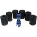 Miniatyrbilde 1 av 5: RTGPT Anti-Sprut Dyse med 6 Skumbørster for Polaris 280 Bassengrobot, Tilsvarende Tail Sweep Pro TSP10S...DEBUNS