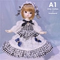 Miniatyrbild 1 av 5: IC BJD Loli Dockdocka Lolita Kläder 1/6 BJD Tillbehör Vacker Maid A1