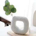 Nneoba Circular Hollow Ceramic Vase