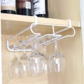 Miniatyrbilde 2 av 5: Vinstativ under skap Hengeholder for vinglass Egnet for vinglassoppbevaring for bar kjøkken Klubbstativ