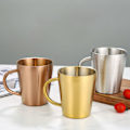 Pikkukuva 3 / 5: IC 300 ml dubbelväggig vattenkopp för hemmagjorda drycker, rostfritt stål Rose Gold
