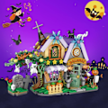 Miniatyrbillede 5 af 5: IC Halloween Spøgelseshus Mini Byggeklodser Byggleksager - Spøgelsesvampyr Byggesæt til Børn, Halloween-Visningsmodel Spøgelseshusfestgave