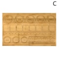 Miniatyrbilde 1 av 5: IC Bambus Combo Perleplate for smykkearmbåndsfremstilling og annet C