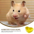 Miniatyrbillede 3 af 5: IG 2 stk Hamster Keramisk Madskål Anti-Vrid Mad Vandskål