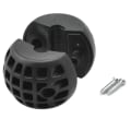 Miniatyrbillede 4 af 4: IC ATV UTV 8mm Vinsjbeskytter Kabelstop Krog Stopper Line Spara Vinsj Sort
