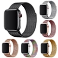 Miniatyrbild 1 av 5: IC Apple Watch Armband 41/40/38 mm Milanese Loop Metall - Välj Färg Guld