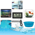 Miniatyrbillede 5 af 5: 4x digitalt LCD-termometer temperaturvakt med extern sonde til køleskab og fryser Køleskab Akvarium (4x sort) null none