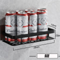 Miniatyrbillede 4 af 10: Brusehylde, bruseopbevaring uden boring, badeværelseskurv i aluminium, sort bruseopbevaring, bruseshampoholder, ingen borehylde (1 stk)