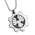 Pikkukuva 4 / 5: IC CNE Gears Of War Alloy Avaimenperä Kaulakoru 2 kpl -