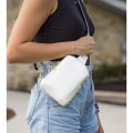 Miniatyrbild 2 av 5: IC Små Crossbody Slingväskor för Kvinnor Vegansk Läder Mobilväska Fanny Packs för Kvinnor Män