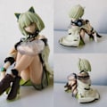 Miniatyrbilde 4 av 5: IC Arknights Kaltsit Figur Kafka Mizuki Sittende Actionfigur Samleobjekt