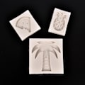 Miniatyrbillede 2 af 5: IC Sommertema Vandmelon Form Formkage Decora Kokospalme