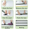 Miniatyrbillede 5 af 5: IG Anti-Slip Glow-in-the-Dark Tape til Trappetrin - Selvklæbende Lysende