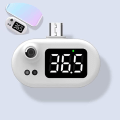 Pikkukuva 3 / 5: IC Kannettava USB-puhelinlämpömittari Infrapunalämpömittari LED-digitaalinäytöllä ja korkean lämpötilan muistutuksella - Android