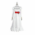 Miniatyrbillede 5 af 5: Finklänning Annabelle The Conjuring Doll Barn Vuxen Damkostym U one size none