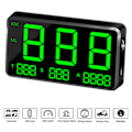 Miniatyrbillede 2 af 5: IC Digital bil GPS hastighetsmätare Hud Head Up Display Hastighetsindikator