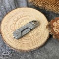 Miniatyrbillede 4 af 5: IC Mini Lomme Folding Nøglering Knive Udendørs Bærbart Værktøj Fing