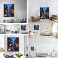 Miniatyrbilde 2 av 5: Mal etter tall for voksne sett DIY maling for barn og voksne