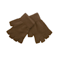 Miniatyrbillede 1 af 2: Firkantede handsker, korte & fingerløse - Brun Bru Brown one size