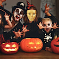 Pikkukuva 2 / 5: IC A-SZCXTOP Halloween-mask, Anonyma masker för helansiktshacker Street Dance Ghost Step Mask för vuxna Barn Gold
