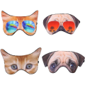 Miniatyrbillede 1 af 4: IC 4 Søvnmasker, Dyreøjenmasker, Søde Børn, Blød, Svovlet, Rejser, Søvnmaske