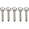 Miniatyrbillede 1 af 5: IC Hurtigkoblingsstift 8 mm låsestift med fjederkugle låsetilbehør, marin hardware, bimini top stift, diameter 8 mm, total længde 72 MM