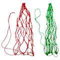 Miniatyrbild 4 av 5: IC Nylon Hönsnät Små Hål Hönsnät Haynet Slitstark Hästvård Grön
