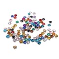 4x100 Pieces Sew-on Diamond Crystals Acrylic Rhinestone Embellishment 8mm