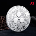 Miniatyrbild 1 av 5: 1:a Pläterad Ripple Coin XRP CRYPTO Jubileums Ripple XRP Col Silver