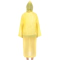 Pikkukuva 5 / 5: IC Regnrock, [2-pack] Kannettavat EVA-sadetakit Poncho Vedenpitävä keltainen