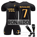 Miniatyrbilde 7 av 9: Real Madrid andre bortetrøye nr. 8 10 Modric 7 Winnie 5 Bellingham Ronaldo fotballuniform 7 Winnie the Pooh Sock Guard 18#