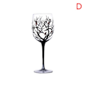 Miniatyrbillede 1 af 5: IC Fire Sæsoner Træer Vinglas Goblet Kreativ Trykt Glas C D Onesize