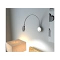 Miniatyrbillede 3 af 4: 3W LED Sengelampe Fleksibel Svane LED Læselampe (Sort) Væglampe LED Læselampe med Kontakt Varm Hvid 3000K Moderne 3076cm..DEBUNS