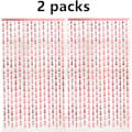 Pikkukuva 2 / 5: IC Morsiusjuhlat Koristeet, 2-pakkaus Rose Gold Fringe-folio