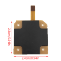 Miniatyrbild 4 av 5: IC 3DS XL Controller D Pads Metall Snap PCB-kortknapp Ledande Ny 3DS XL