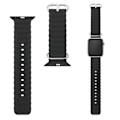 Miniatyrbillede 3 af 3: IC Smartwatch-rem Apple Watch 42mm/44mm/45mm/49mm Sort