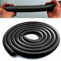 3 meter dammsugarslang, 32 mm flexibel dammsugarslang, svart, en storlek