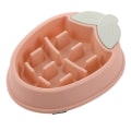 Miniatyrbillede 1 af 5: IG Hundekat Slow Feeder Skål Hvalp Slow Feeder Skål til Tør Foder Pink
