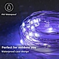 Miniatyrbillede 5 af 5: IC Fairy String Lights Batteridrevet & USB-stik 33Ft 100