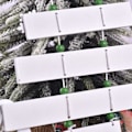 Miniatyrbillede 3 af 5: IC Grøn juletræshængende pynt med klokker kreativ grøn