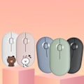 Pikkukuva 5 / 5: IC Bluetooth -hiiri Ultra-ohut Mini Hiljainen Langaton Hiiri-Jänis