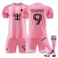 Miniatyrbillede 8 af 9: Miami International Home Stadium Nr. 10 Messi Trøje Nr. 9 Suarez 23 Beckham Børnefodbold Size 10 socks XS