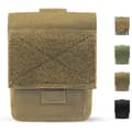 Waist Bag, Nylon EDC Pouch, Small Universal Outdoor Belt Bag for Small Tools, Khaki