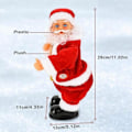 Miniatyrbild 2 av 5: Elektrisk Sjungande och Dansande Jultomte, Musikalisk Leksak Batteridriven Sång och Dans Jultomte - Annan Juldekoration HG