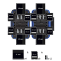 Miniatyrbilde 3 av 5: IC 22 kort SD-etui - blå