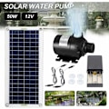 Pikkukuva 1 / 4: 800L/H 50W Erittäin Hiljainen Harjaton Aurinkovesipumppu SubSN Moottori Puutarhalähteen Koristelu..DEBUNS